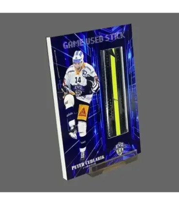 2022/23 AMPIR Game Used Stick #NLS22-2 Peter Cehlarik (EV Zug)  | AMPIR Trading Cards