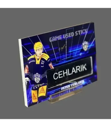 2022/23 AMPIR Game Used Stick #NLS22-3 Peter Cehlarik (EV Zug) 1 of 1 | AMPIR Trading Cards