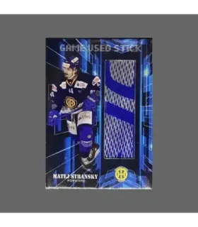 2022/23 AMPIR Game Used Stick #NLS25-1 Matej Stransky (HC Davos)  | AMPIR Trading Cards