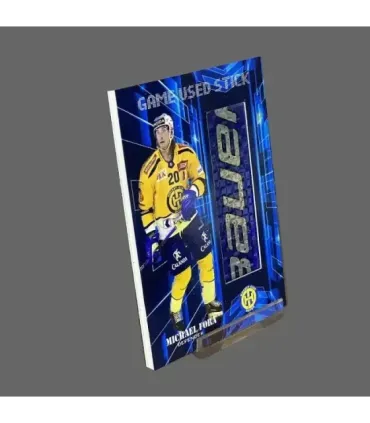 2022/23 AMPIR Game Used Stick #NLS27-1 Michael Fora (HC Davos)  | AMPIR Trading Cards
