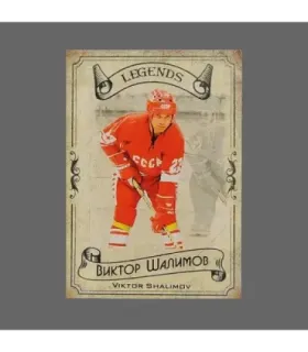 2020 AMPIR Hockey Legends (Serie #1) #13 Viktor Shalimov | AMPIR Trading Cards