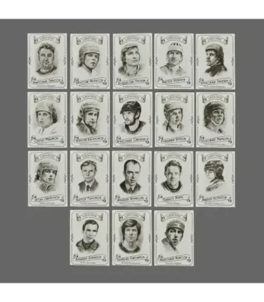 2020 AMPIR Legends Hockey Serie #2 SET (18 cards) | AMPIR Trading Cards